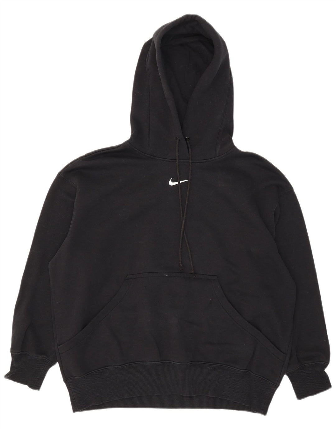 Pulover supradimensionat Nike pentru bărbați, bumbac, negru