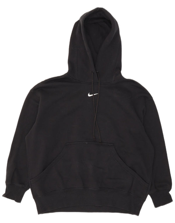 Pulover supradimensionat Nike pentru bărbați, bumbac, negru