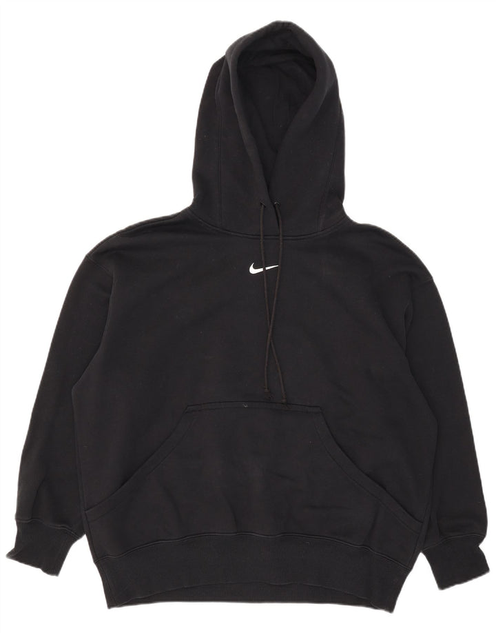 Pulover supradimensionat Nike pentru bărbați, bumbac, negru