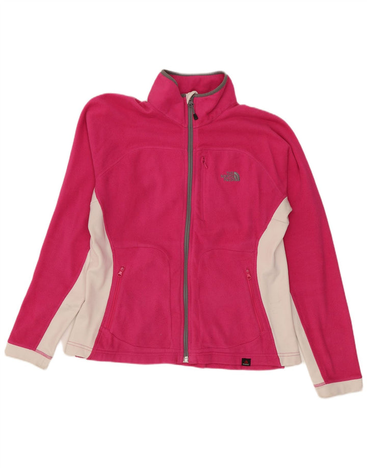 Jachetă polară pentru femei The North Face UK 16, mare, roz, poliester color bloc