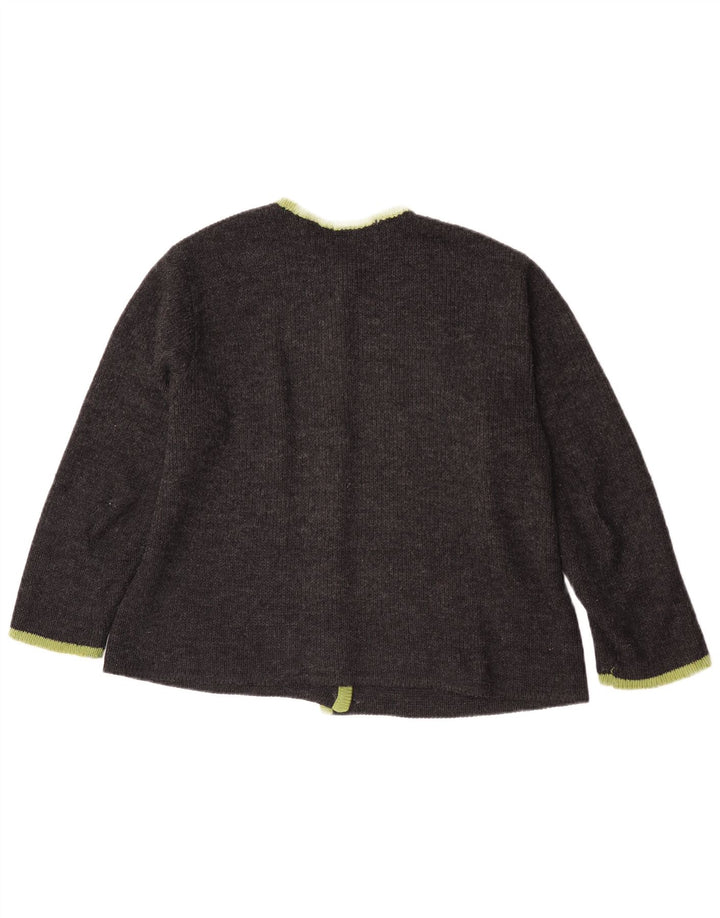 Pulover Cardigan pentru Femei Dralon IT 44 Gri Mediu