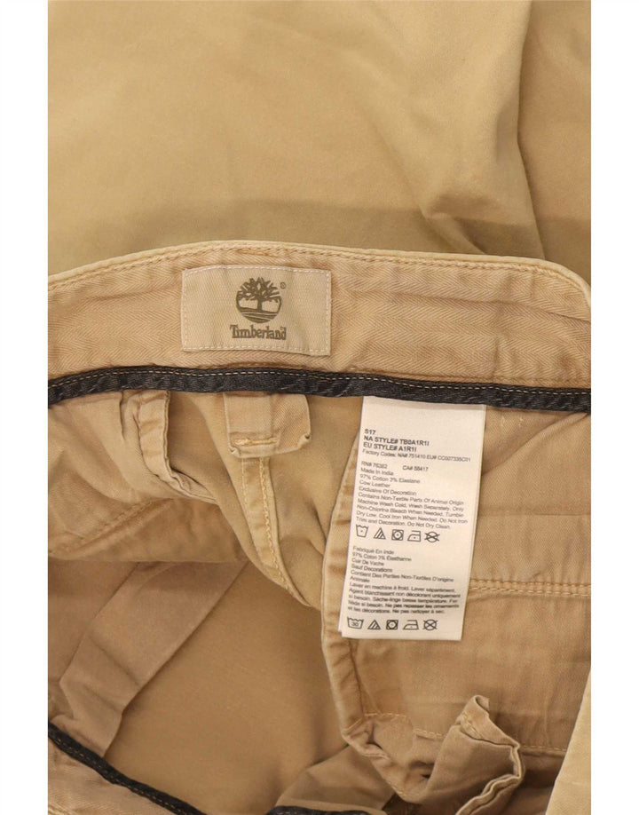 Pantaloni scurți chino pentru bărbați Timberland W31 bumbac mediu bej