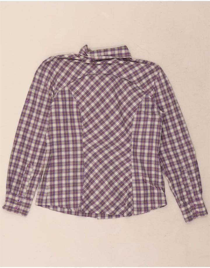 Cămașă Columbia Omni-Wick pentru femei UK 14 Medium Purple Check