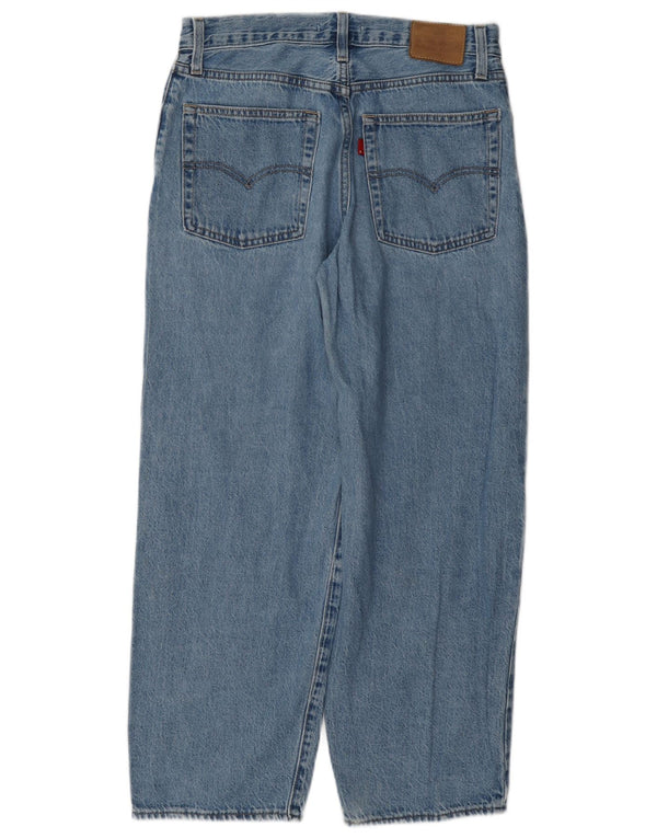 Blugi Levi's Baggy Dad Loose W26 L28 Blue Bumbac