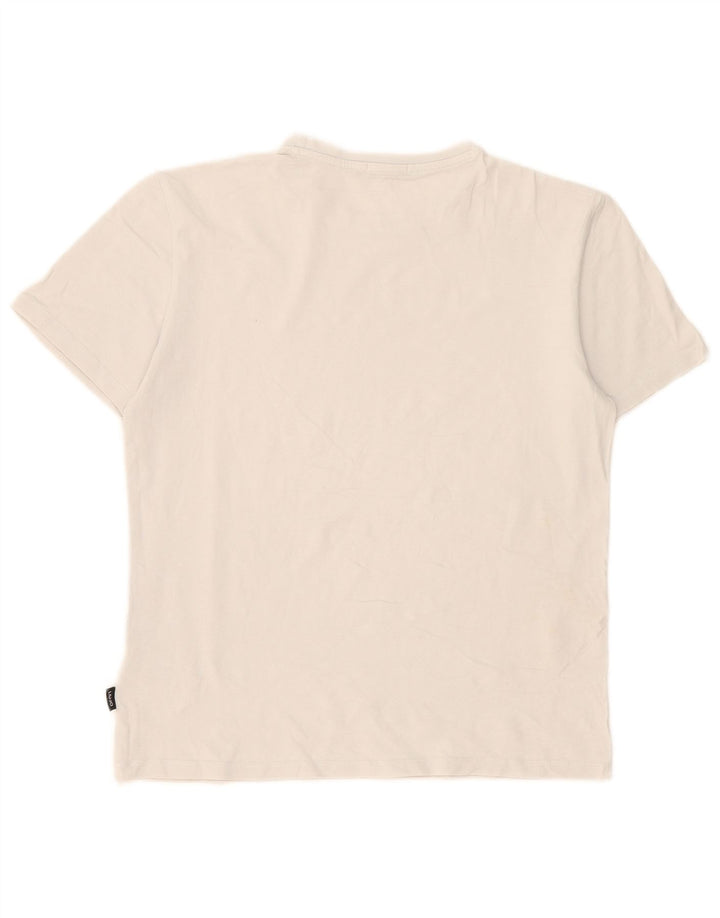 Tricou grafic Liu Jo pentru bărbați Top mic din bumbac alb