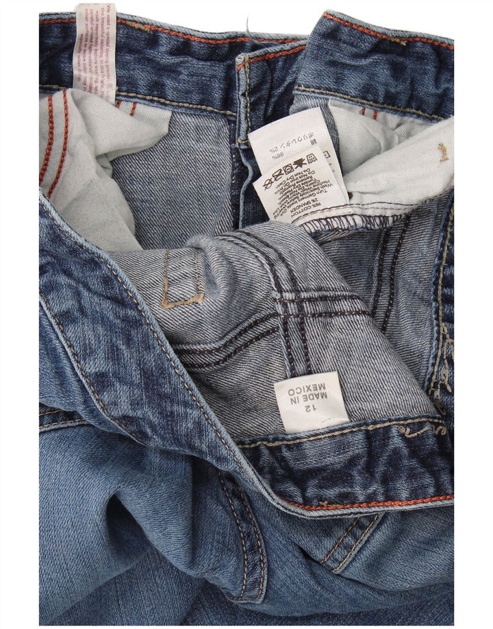 Eddie Bauer Blugi Classic Bootcut pentru Damă EU 12 Large W32 L31 Blue Bumbac