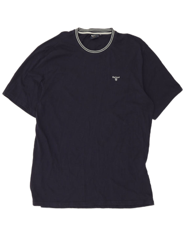 Tricou pentru bărbați Barbour Top 2XL Bumbac bleumarin