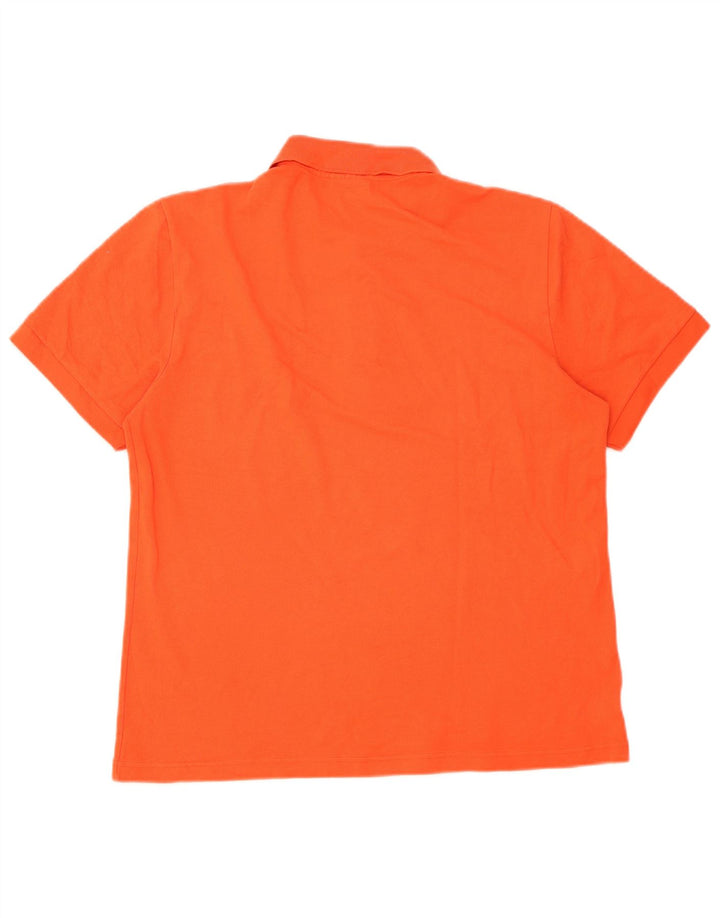 Tricou polo Lacoste pentru bărbați mărimea 5 mare portocaliu