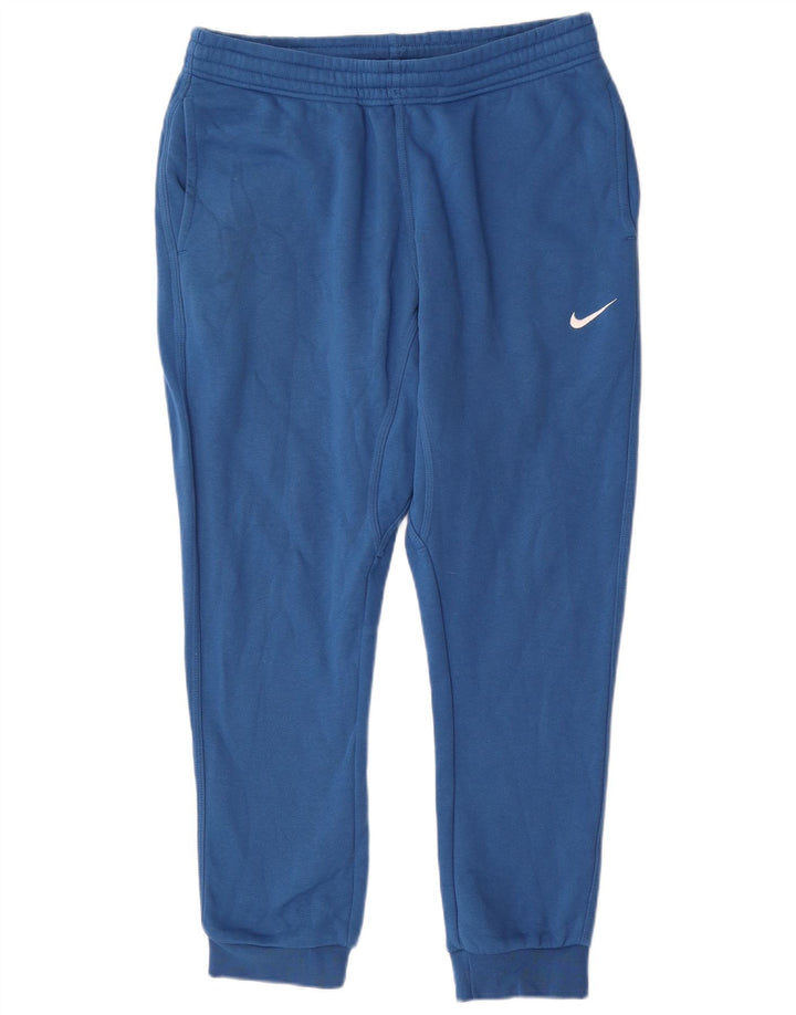 Pantaloni de trening Nike pentru bărbați Joggeri mari, albastru, bumbac