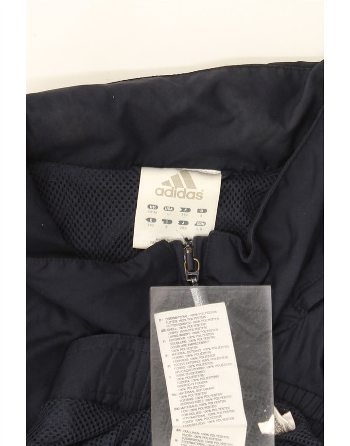 Jachetă de trening Adidas pentru bărbați Marea Britanie 44/46, mare, albastru bleumarin