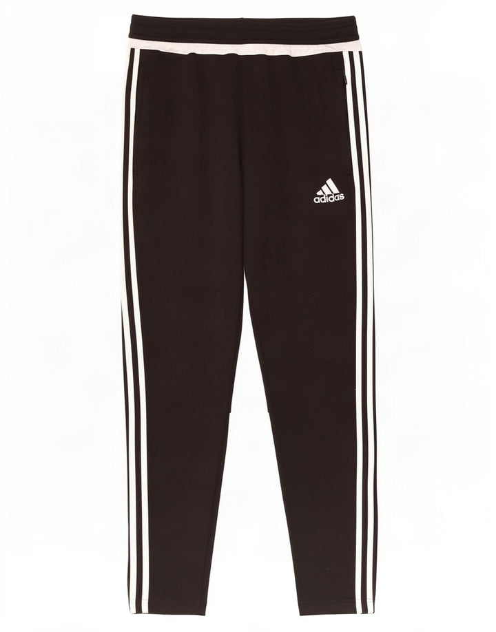 Pantaloni de trening Adidas Climacool pentru bărbați, poliester mediu negru
