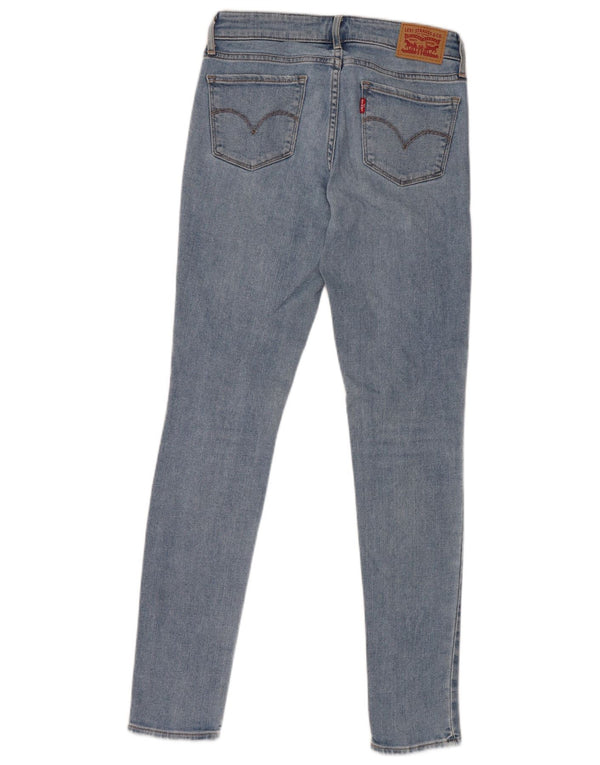 Blugi skinny distressed 711 Levi's pentru femei L25 L30 bumbac albastru