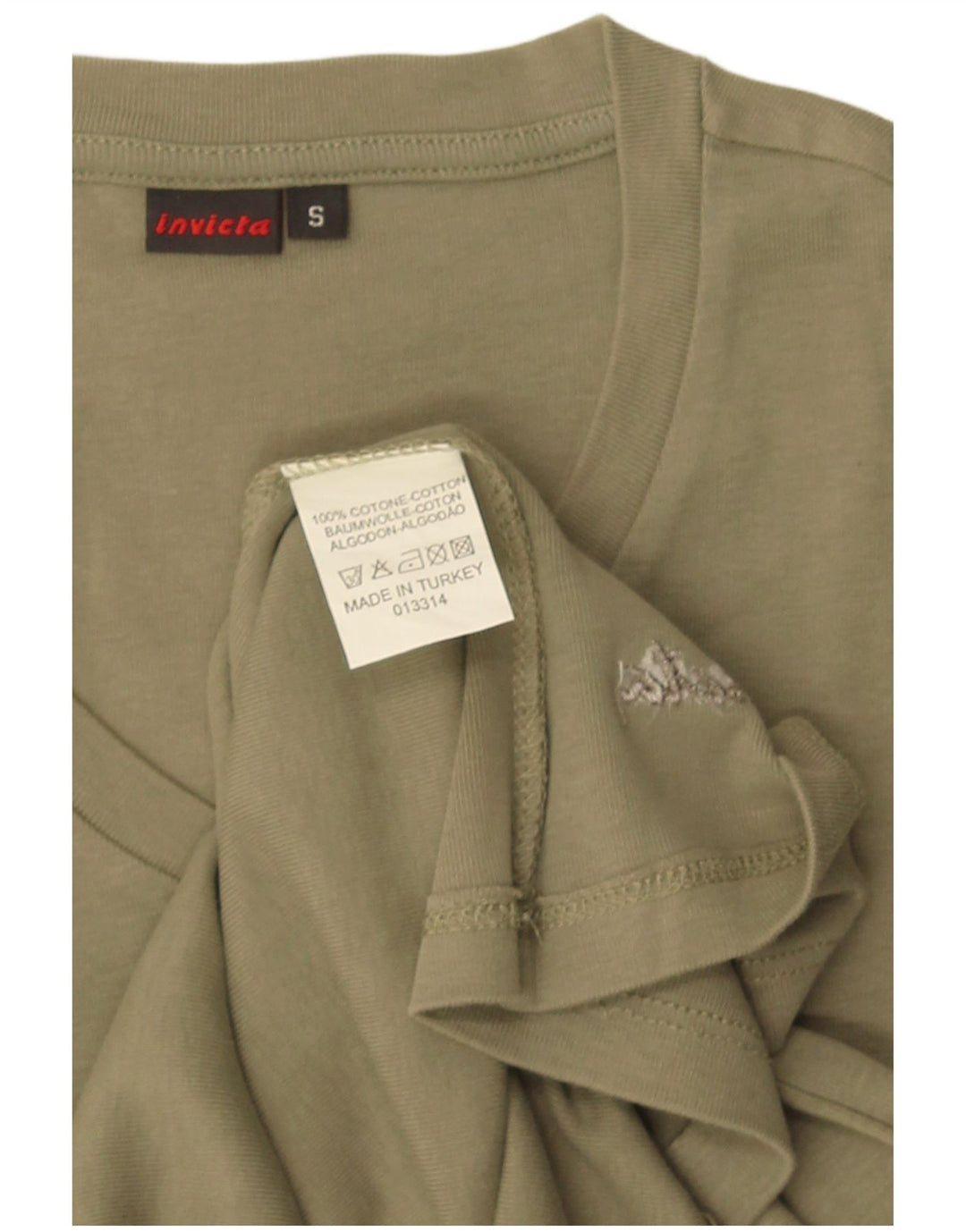 Tricou pentru femei Invicta Top UK 8 Small Khaki Bumbac