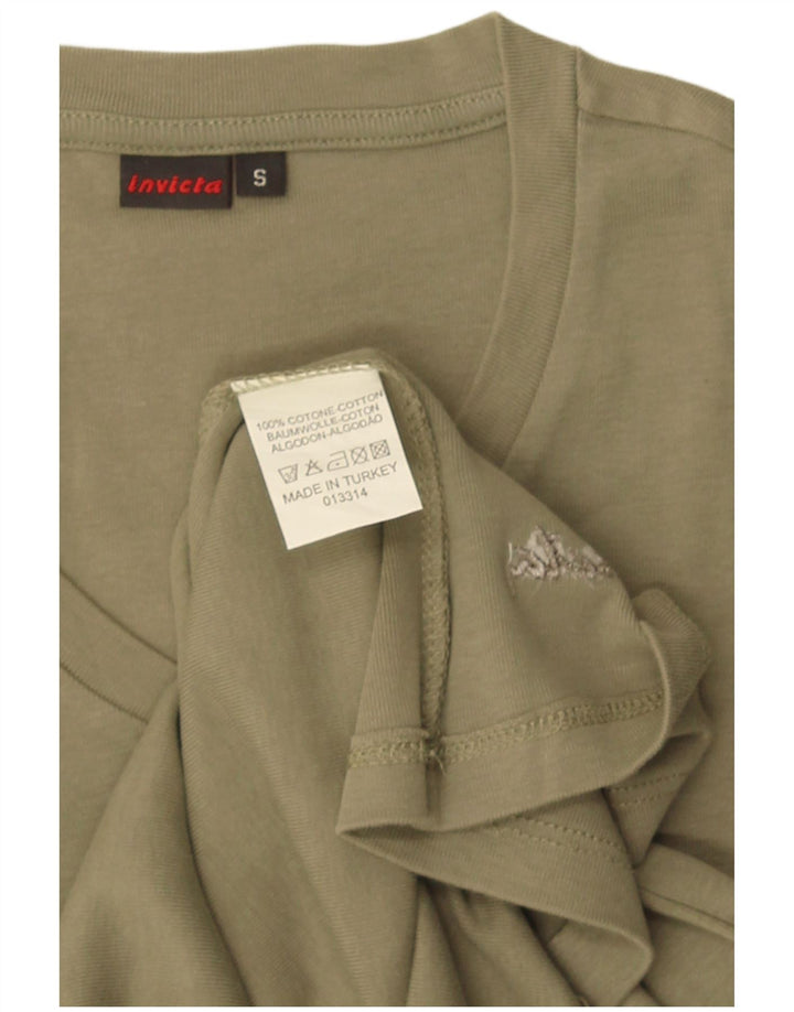 Tricou pentru femei Invicta Top UK 8 Small Khaki Bumbac