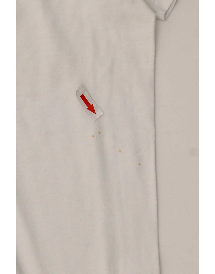 Tricou pentru bărbați Adidas Top mare, alb, bumbac