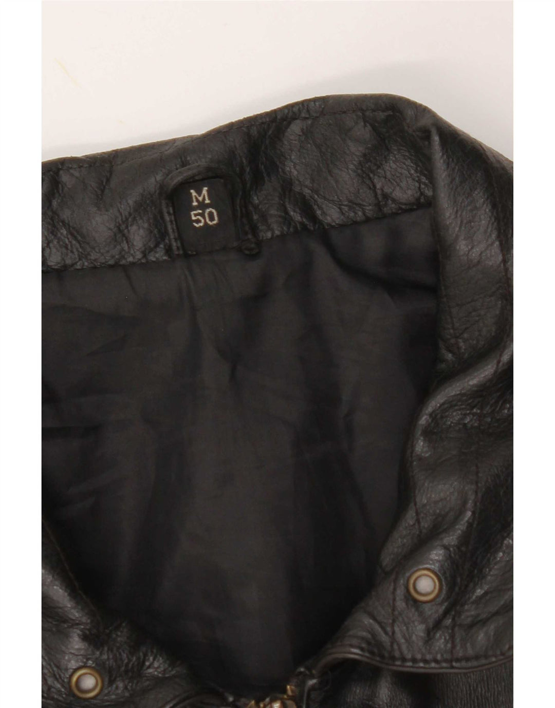 Enrico Gorlani Gilet din piele pentru femei UK 38 Medium Black