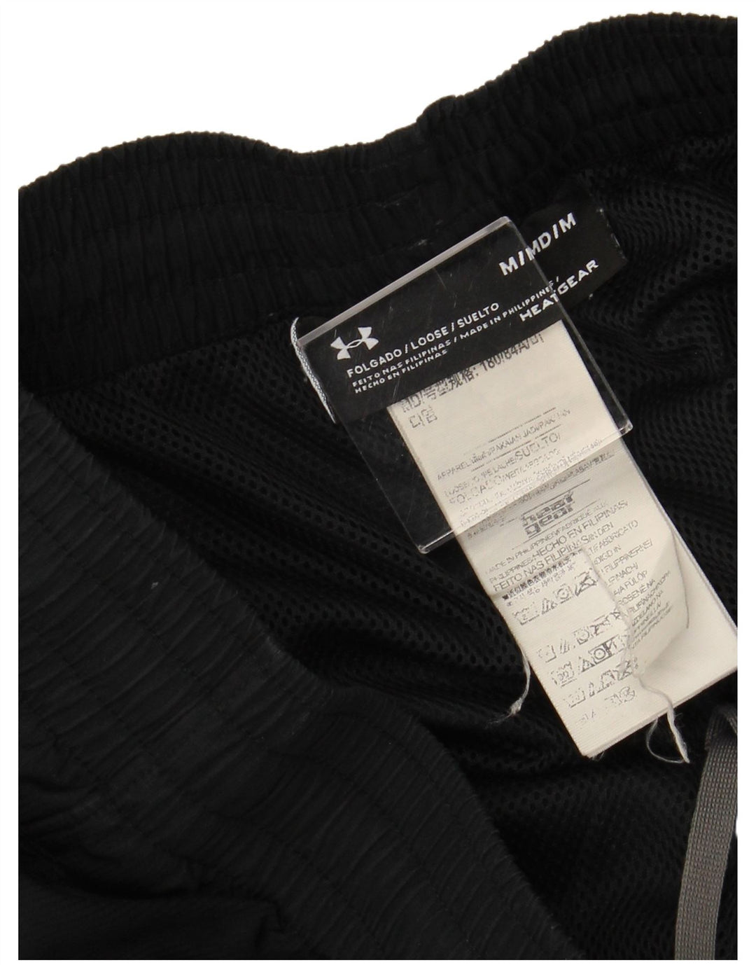 Pantaloni de trening grafic pentru bărbați UNDER ARMOUR Heat Gear, mediu negru