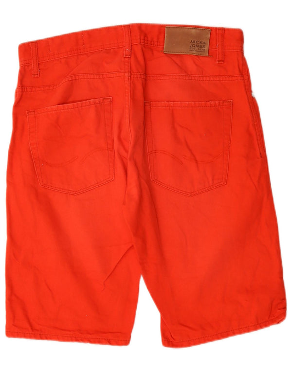 Pantaloni scurți din denim pentru bărbați Jack & Jones W32 Medium Red