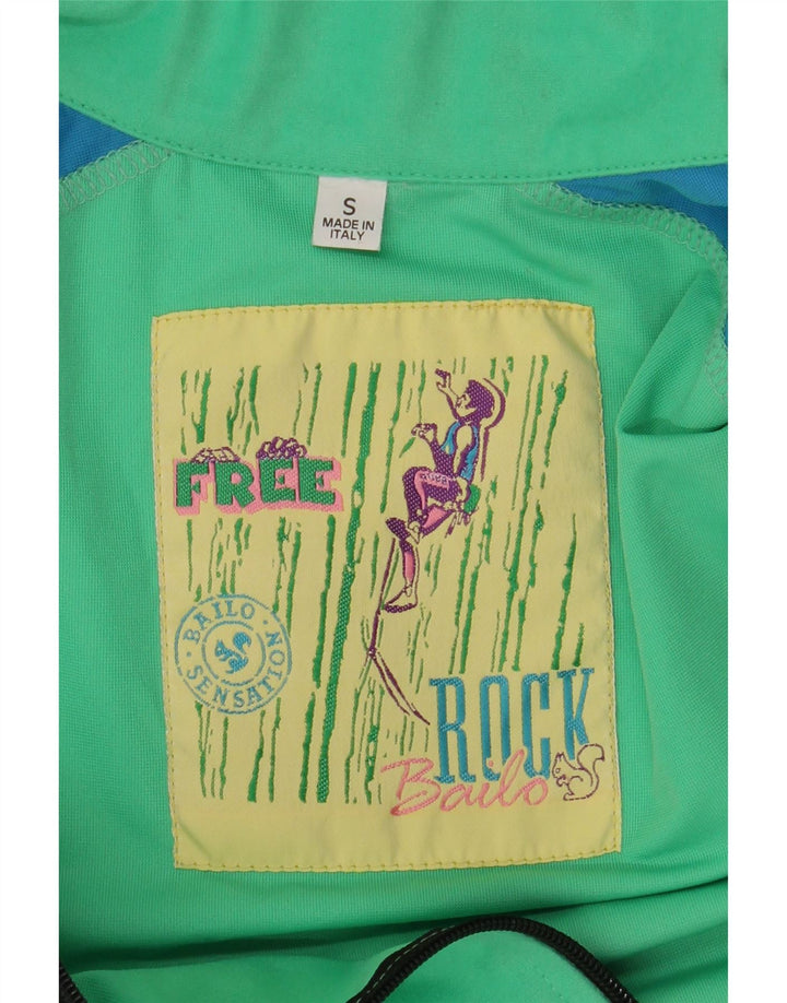 Jachetă de trening grafică BAILO pentru bărbați, de culoare verde, mică