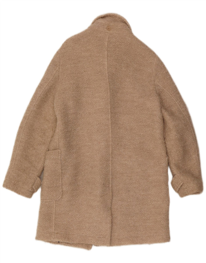 Palton Tommy Hilfiger pentru femei UK 10 Mic Bej Lână