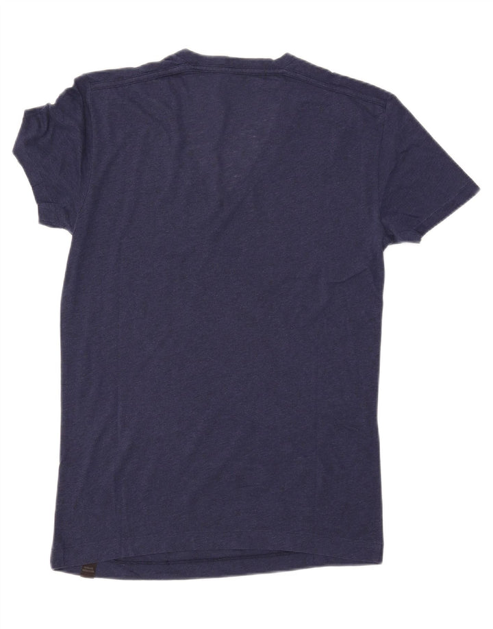 Tricou Bărbați G-STAR Top Mediu Bleumarin Bumbac