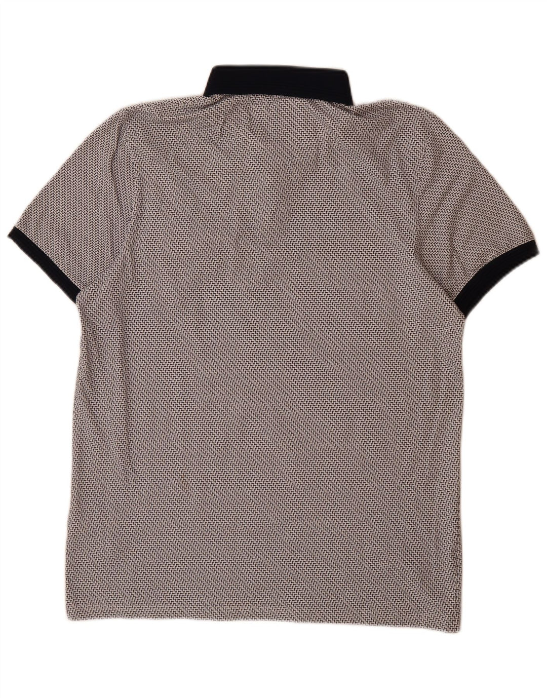 Tricou polo pentru bărbați Ted Baker Mărimea 4 mare, bumbac cu pete gri