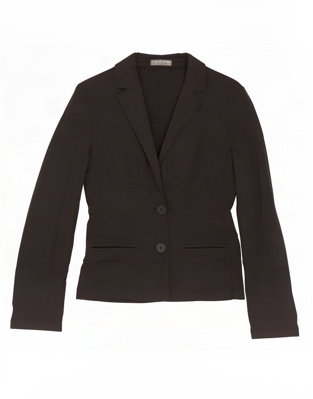 Jachetă pentru femei Krizia Poi cu 2 nasturi IT 42 Medium Negru