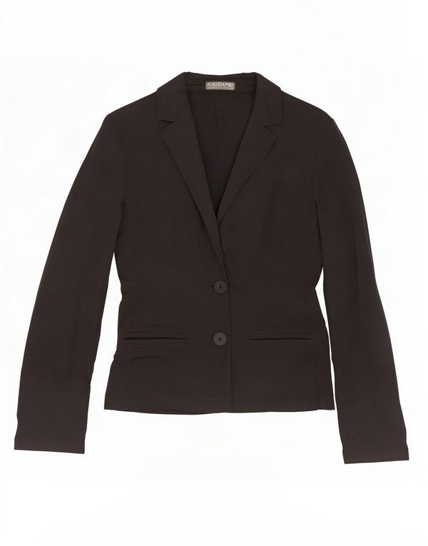 Jachetă pentru femei Krizia Poi cu 2 nasturi IT 42 Medium Negru