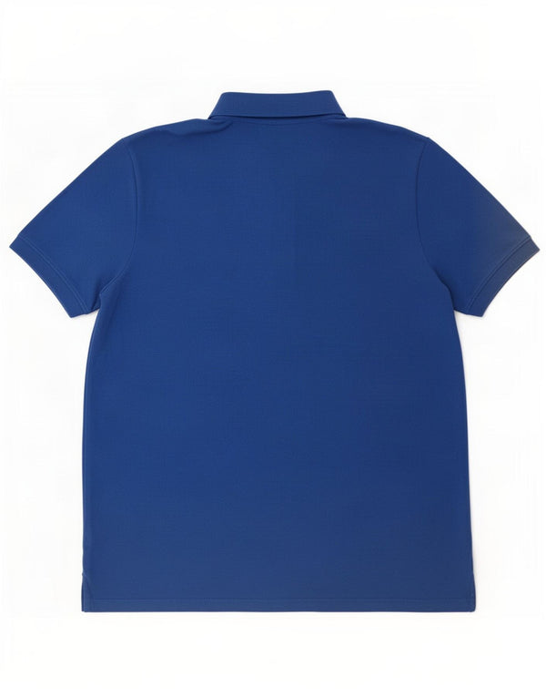 Cămașă polo pentru bărbați Kappa 3XL bumbac albastru
