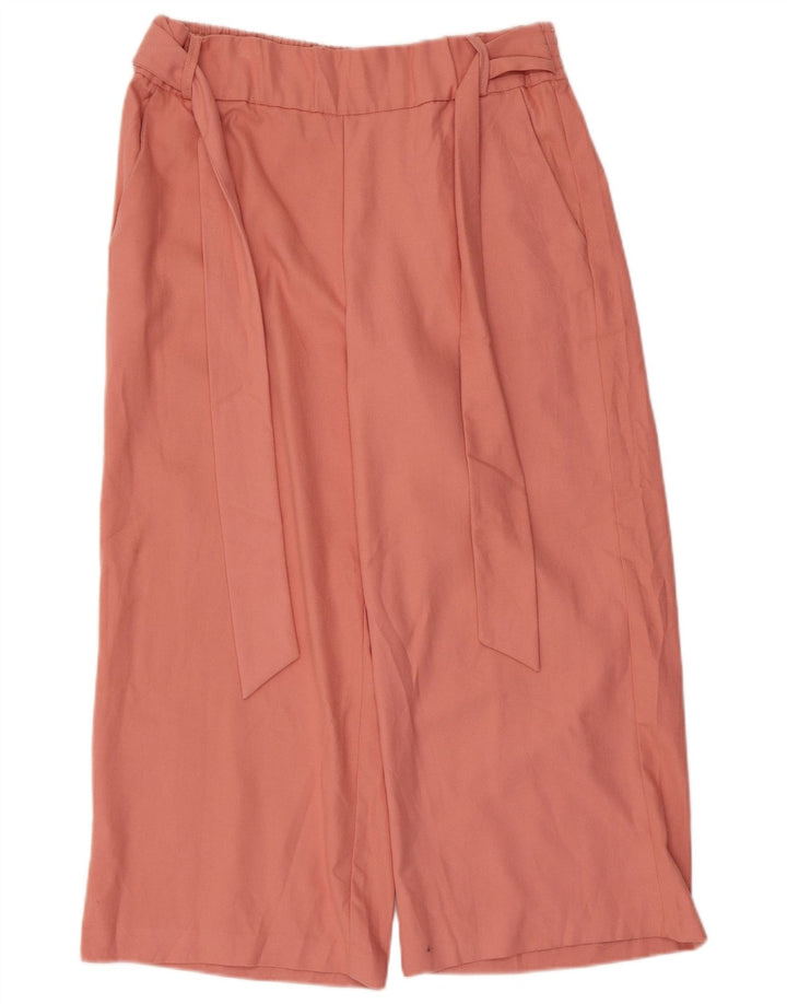 Pantaloni Capri pentru femei Zara L30 L22 Roz