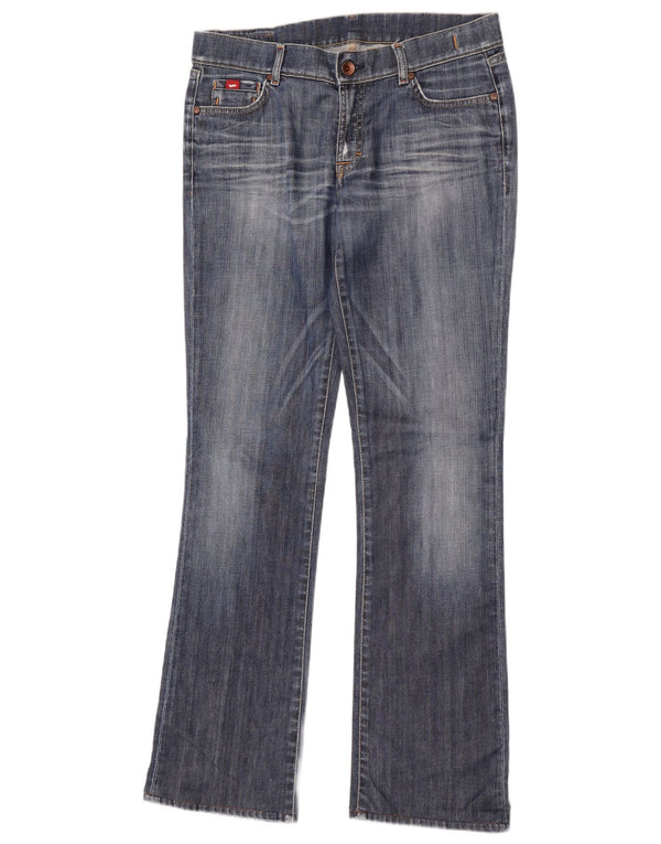 Blugi pentru dama Gas Bootcut W30 L32 Bumbac albastru