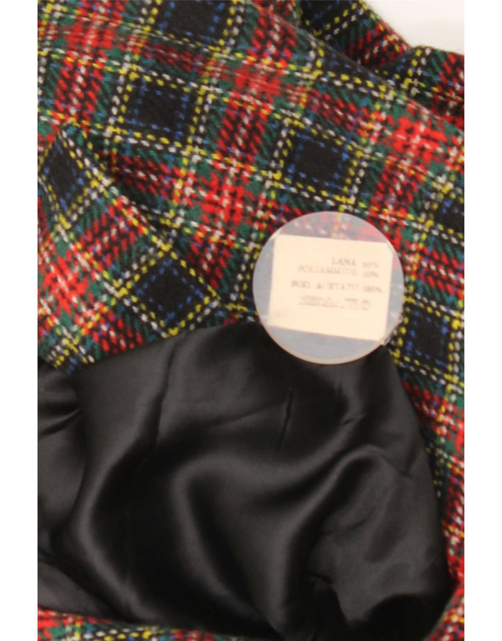 AUSTRALIAN L'ALPINA Jachetă Blazer Femei IT 44 Medium Multicolor Check