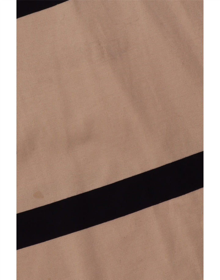 KAPPA Mens Top Long Sleeve XL White Striped Cotton