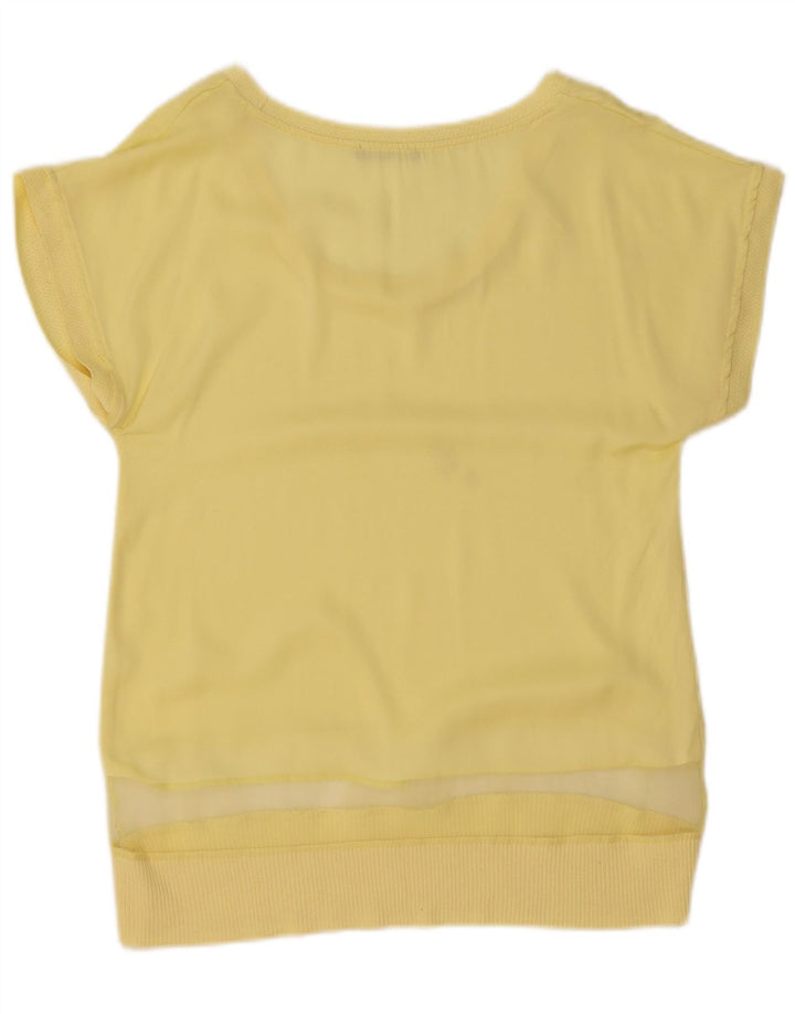 Bluză pentru femei Zara UK 10 Small Yellow