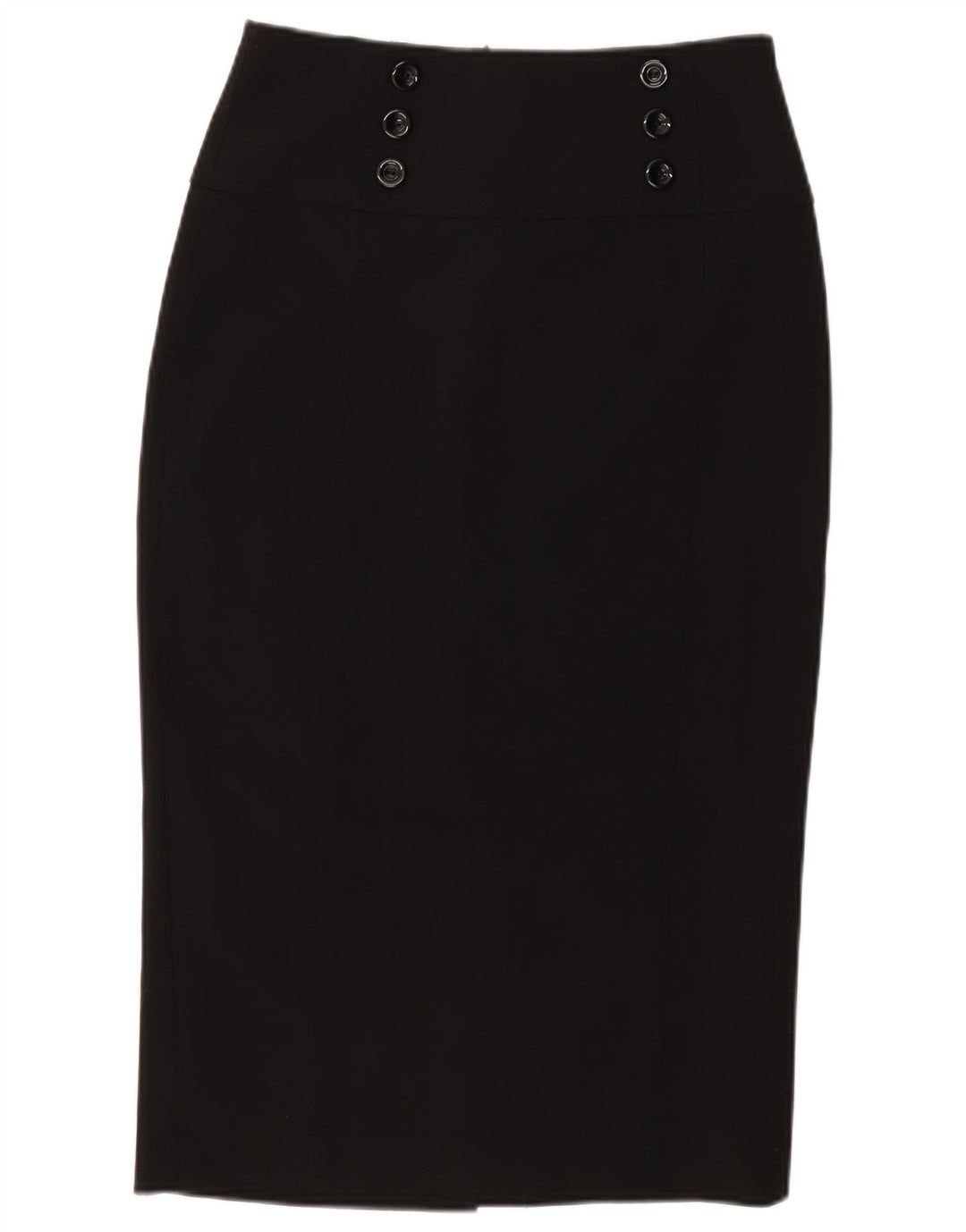 Fusta creion pentru femei WALLIS UK 10 Small W30 Poliester negru