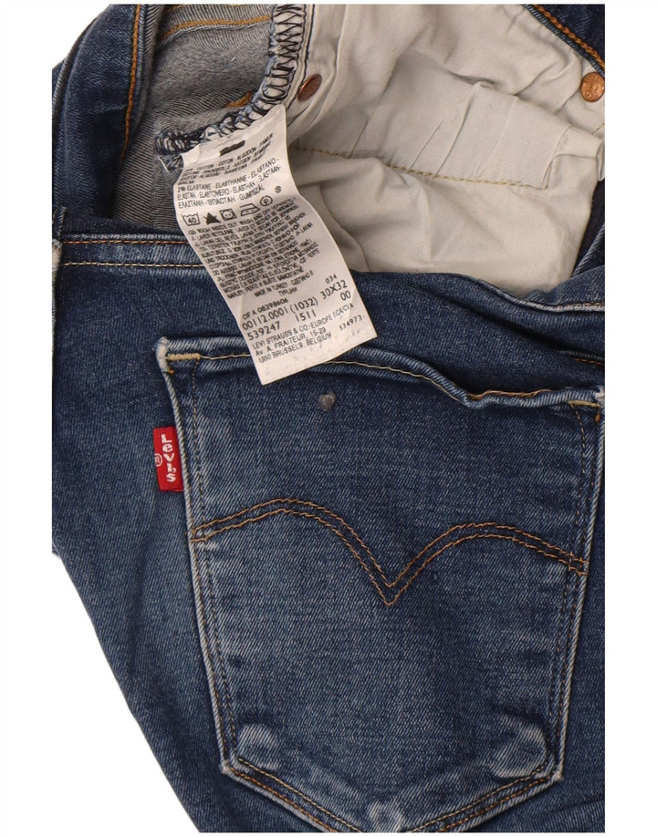 Blugi skinny pentru femei Levi's W30 L32 Bumbac albastru