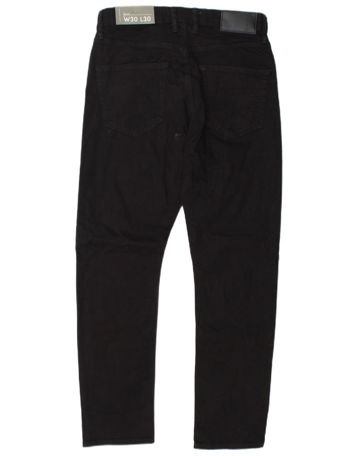 Blugi slim pentru bărbați French Connection W30 L30 bumbac negru