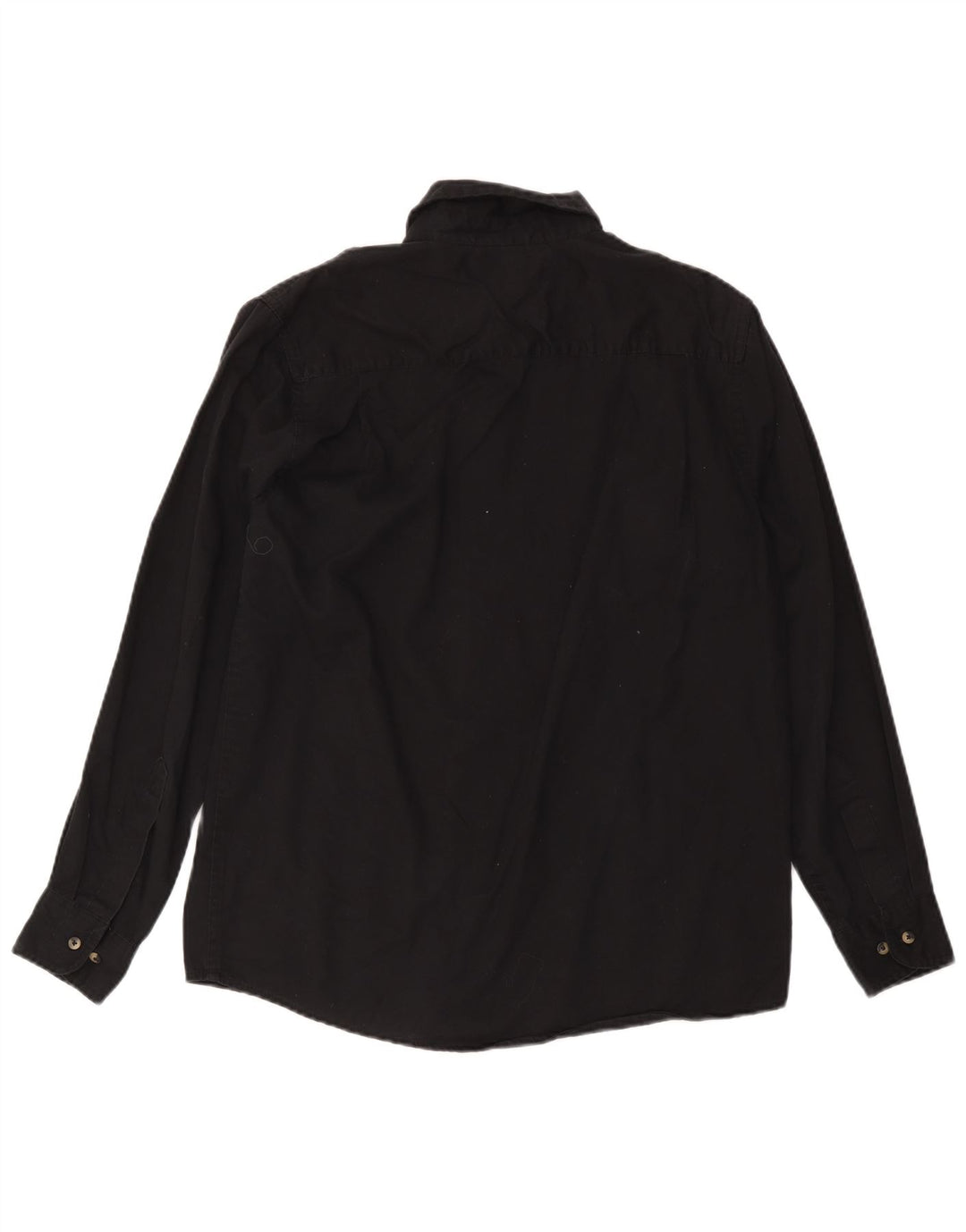 Cămașă pentru bărbați Wrangler, bumbac mediu negru