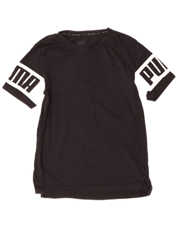 Tricou grafic Puma pentru bărbați Top Mediu Negru