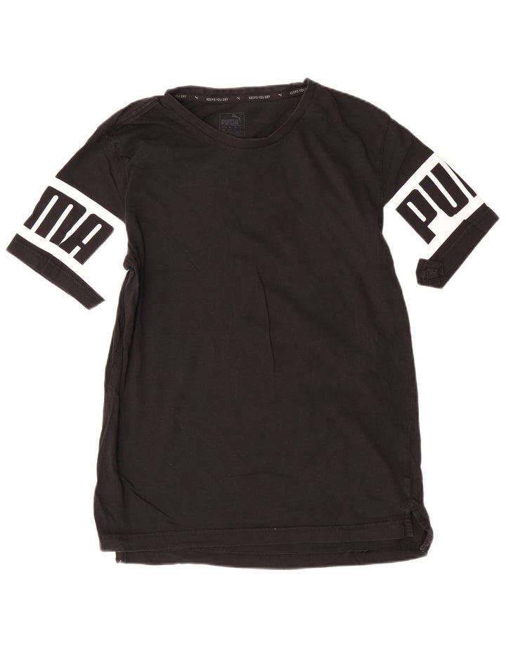 Tricou grafic Puma pentru bărbați Top Mediu Negru