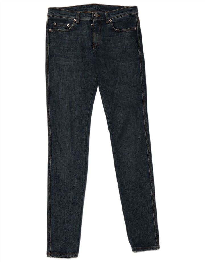 Blugi skinny pentru femei Prada L26 L32 bumbac bleumarin