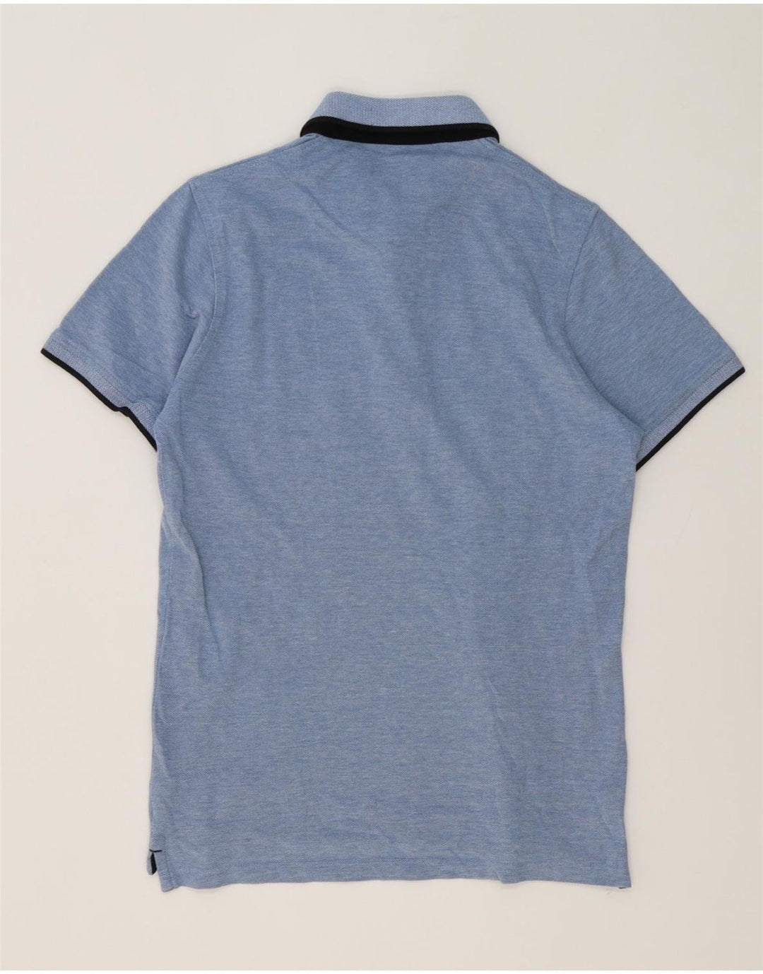 Tricou polo Jack & Jones pentru bărbați, bumbac albastru mediu