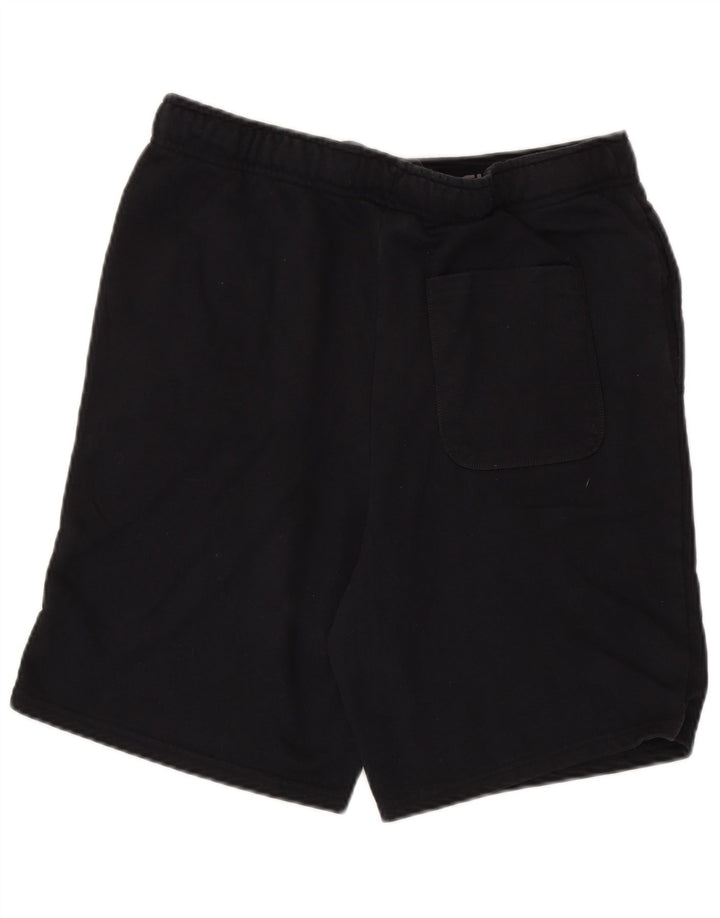 Pantaloni scurți sport Champion pentru bărbați, mari, negru, bumbac