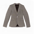 Sacou blazer pentru femei Zara, cu 1 nasture, UK 6 XS, poliester gri