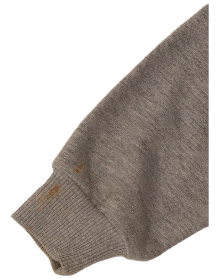 Pulover cu grafic pentru femei Superdry UK 10 mic, gri cu pete