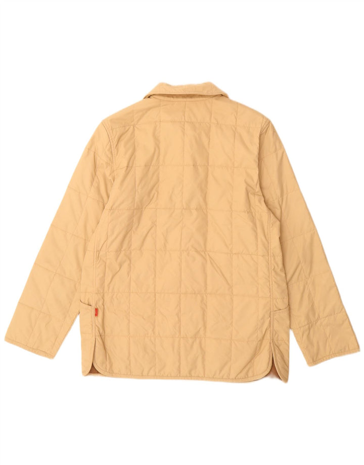 Jachetă căptușită reversibilă Slam pentru femei UK 14 Medium Bej Nylon