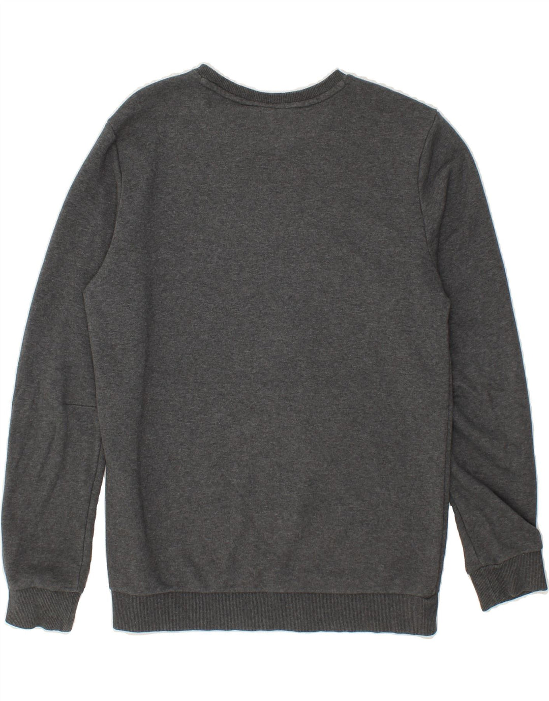 ADIDAS Boys Graphic Sweatshirt Jumper 15-16 Years Grey Cotton Vintage Adidas and Second-Hand Adidas from Messina Hembry 
