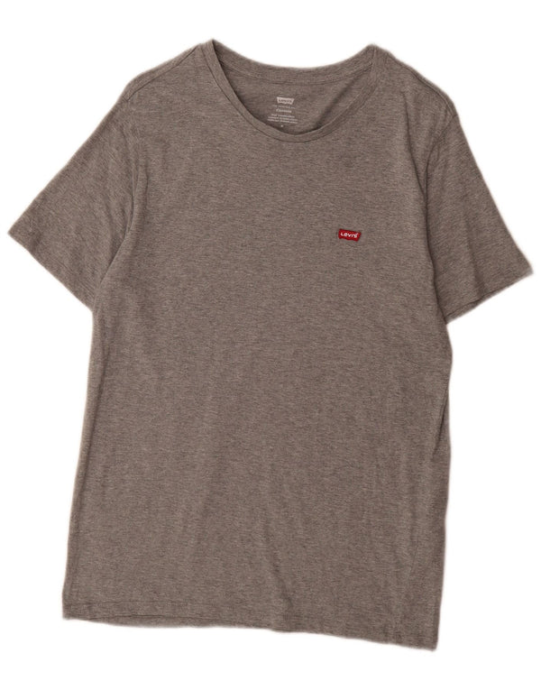 Tricou Levi's Standard Fit pentru femei UK 14 Medium Grey Flecked Bumbac