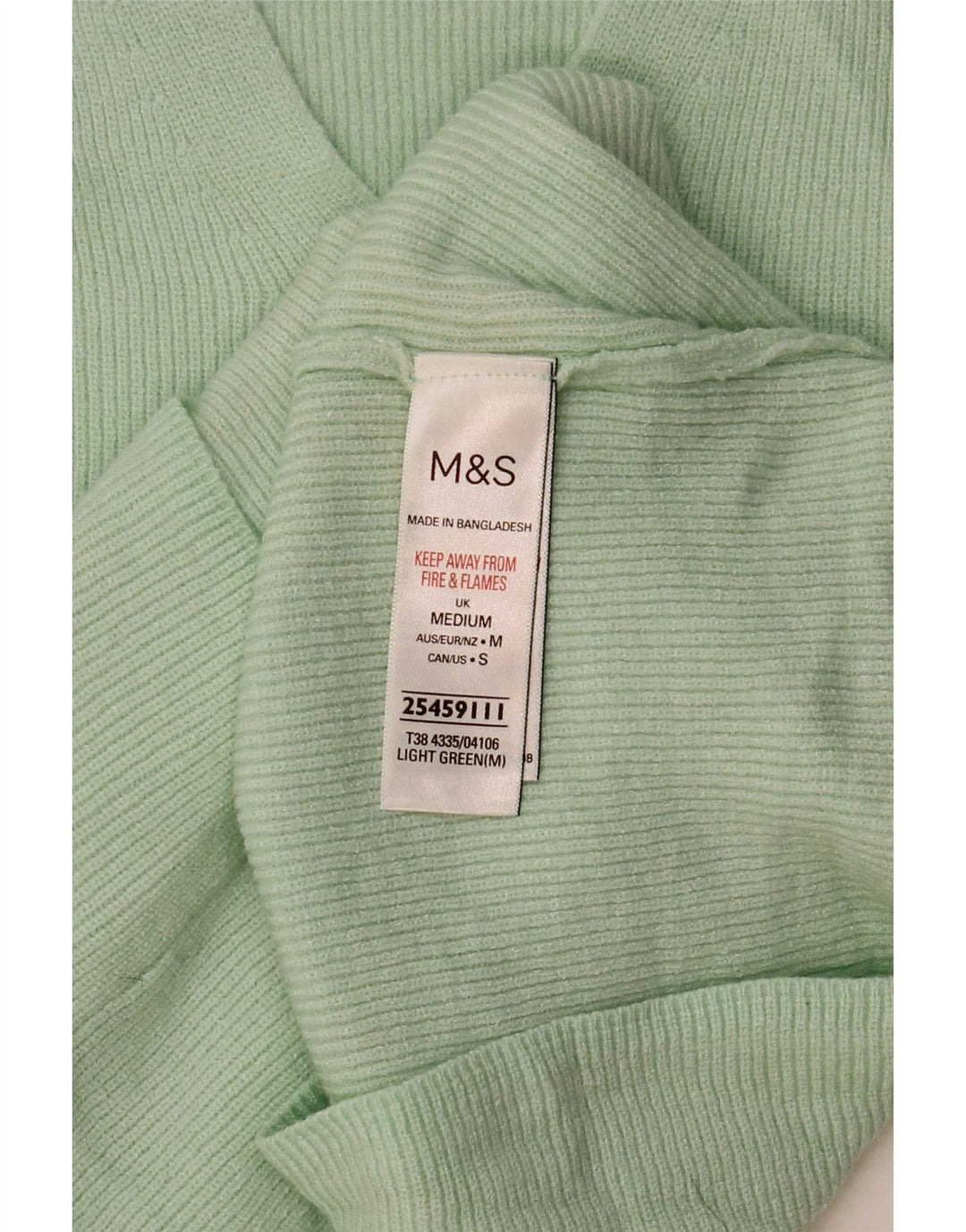 Bluză pentru femei Marks & Spencer Top UK 12 Medium Green Viscose