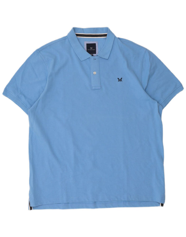 Crew Clothing Tricou polo pentru bărbați 2XL, bumbac albastru
